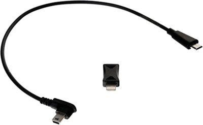 Câble de charge bury apple iphone 5 / 5s / 5c / 6 (1 pièce) adaptateur micro usb s / c