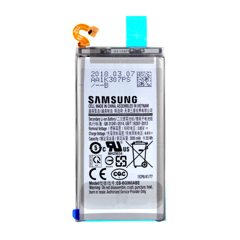 Samsung Eb-Bg960aba Lithium Ion Batterij G960f Samsung Galaxy S9 3000mah