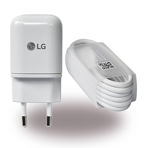 Lg electronicsmcs h05 usb chargeur câble usb type de données c usb blanc
