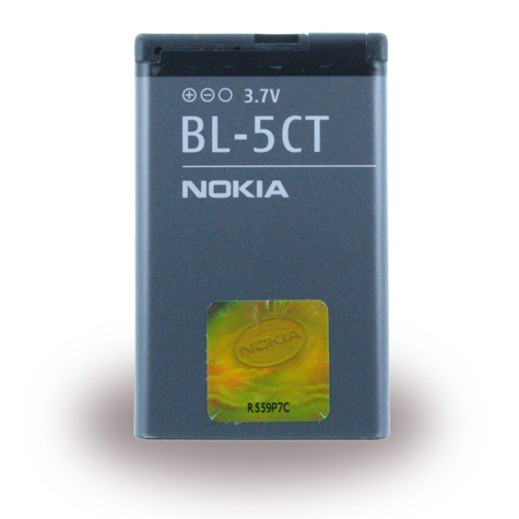 Nokia bl5 ct batterie li ion 3720 classic 1050mah
