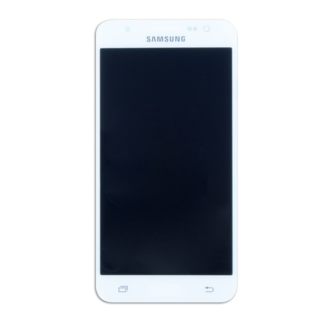 Samsung galaxy j1 pièce de rechange originale affichage à cristaux liquides écran tactile blanc