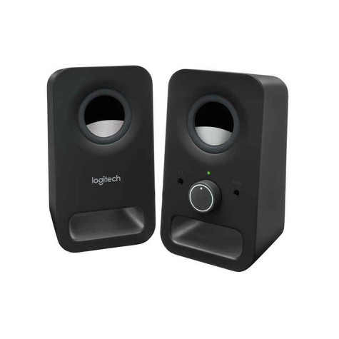 Logitech Z150 2.0 Multimedia Speaker System 3.5mm Jack Black 980-000814