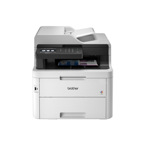 Brother Mfc-L3750cdw Color Laser Printer Scanner Copier Fax Lan Wlan