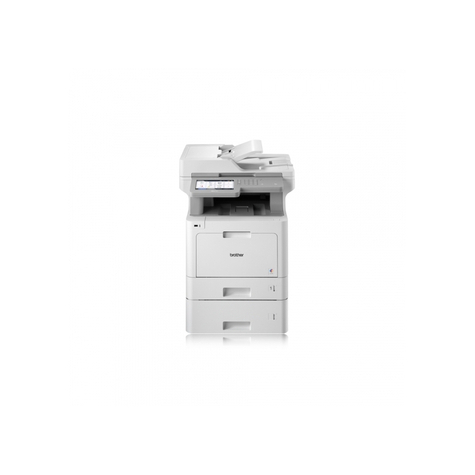 Brother Mfc-L9570cdwt Color Laser Multifunction Printer Scanner Copier Fax Wlan