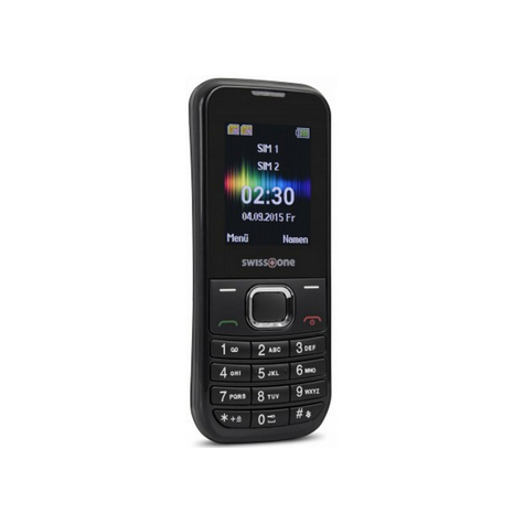 Swisstone sc 230 dual-sim noir gsm téléphone mobile