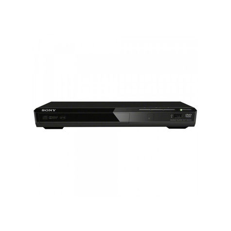Sony dvp-sr370 lecteur dvd avec usb noir