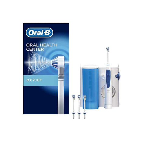Système de nettoyage oral-b professional care oxyjet avec douche buccale