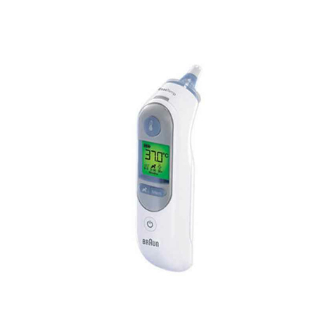 Thermomètre médical infrarouge braun irt 6520 thermoscan 7