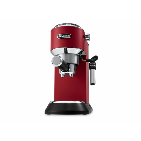 Delonghi ec 685.R Dedica style machine à espresso à porte-filtre rouge