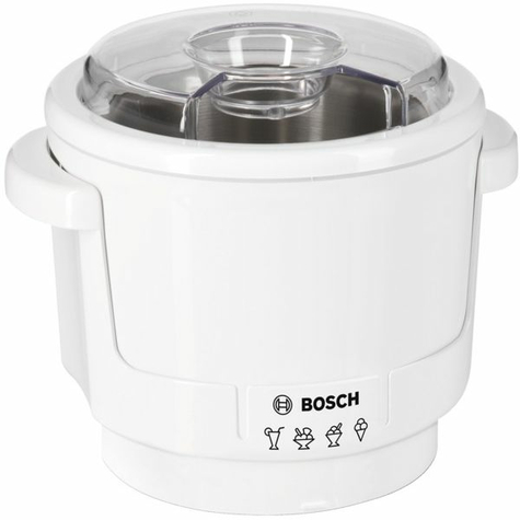 Bosch muz5eb2 sorbetière pour mum 5 blanc/transparent