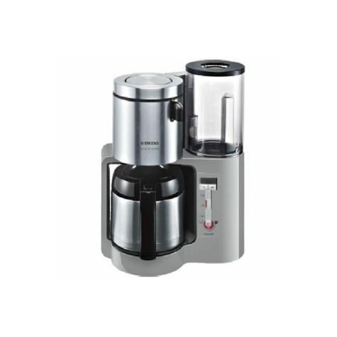 siemens tc 86505 machine à café avec verseuse isotherme gris-noir