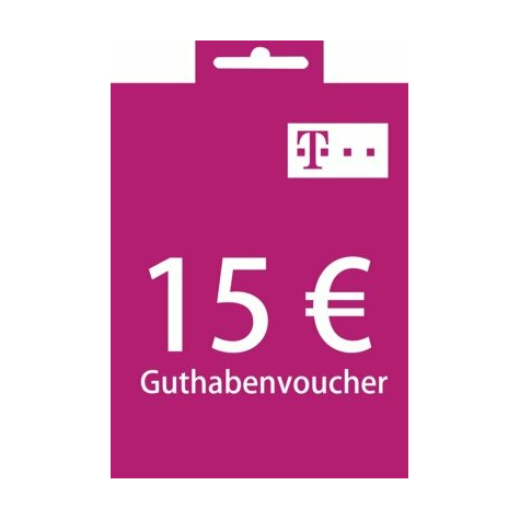 Bon de crédit prépayé Telekom 15 Euro