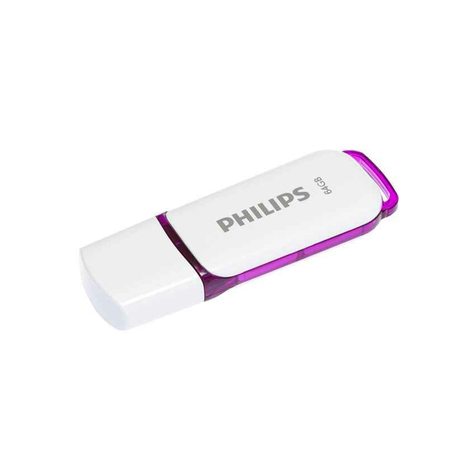 Philips Usb 2.0 64 Gb Snow Edition Paars Fm64fd70b/10