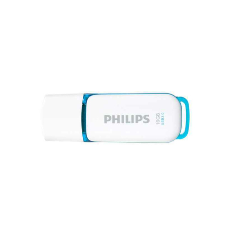 Philips usb 3.0 16go snow edition bleu fm16fd75b/10