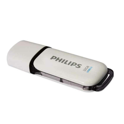 Philips usb 3.0 32go snow edition gris fm32fd75b/10