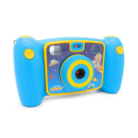 Easypix kiddypix appareil photo numérique pour enfants galaxy (bleu)