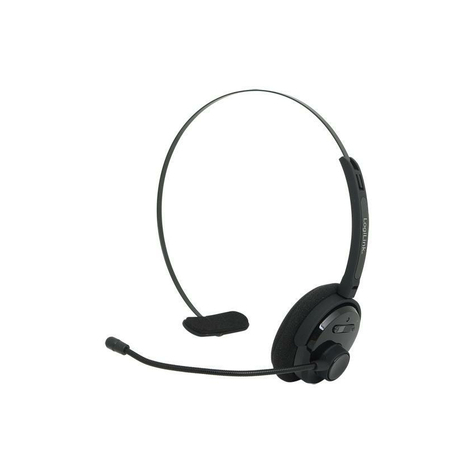 Logilink Bluetooth Mono Hoofdtelefoon (Bt0027) Zwart