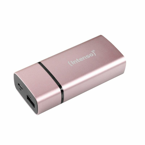 intenso chargeur mobile powerbank pm 5200 mah rose