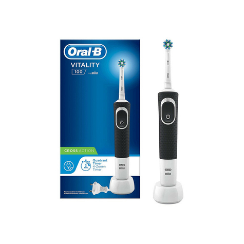 Oral-B Vitality 100 Crossaction Elektrische Tandenborstel Zwart