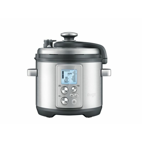 Sage Appliances Spr700 The Fast Slow Pro Multifunctionele Cooker, 1100 W