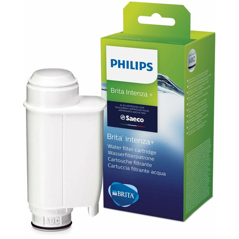 Saeco/philips ca6702/10 brita - intenza+ filtre à eau pour machines à café automatiques
