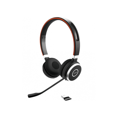 Jabra headset evolve 65 ms duo usb inkl. Ladestat. Bluetooth 6599-823-399