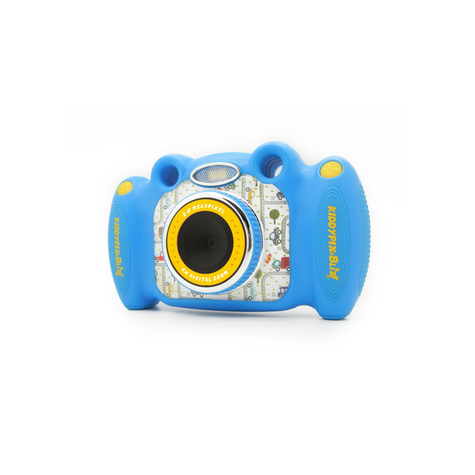 Easypix kiddypix blizz appareil photo numérique pour enfants (bleu)