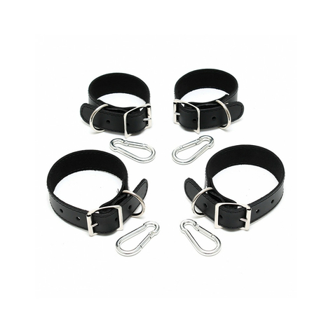 Rimba handcuffs + anklecuffs 2.5cm wide