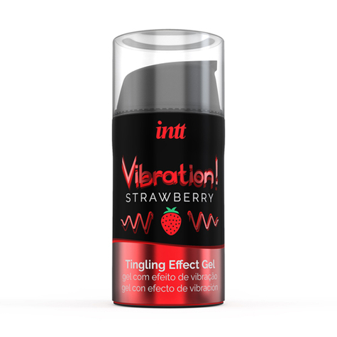 Vibration! Gel fourmillant à la fraise