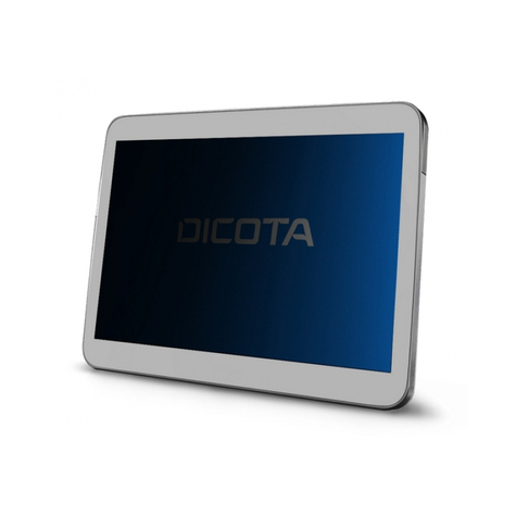 Dicota secret 4-way for ipad pro 12.9 018 self-adhesive d70090