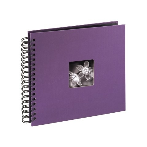 Hama fine art spiral album - violet - 26x24/50 - violet - 10 x 15 - 13 x 18 - 260 mm - 240 mm