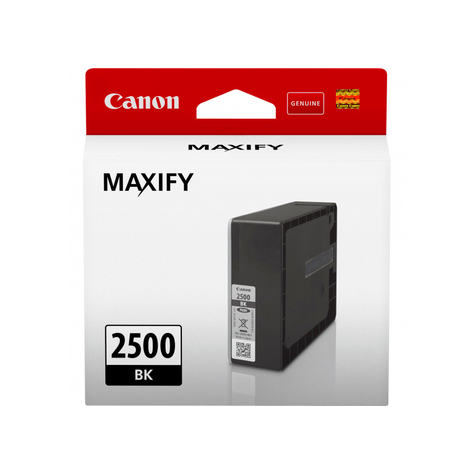 Canon Pgi-2500bk Originele Inkt Op Pigmentbasis Zwart Canon Maxify Mb5350 Maxify Mb5150 Maxify Mb5455 Maxify Mb5450 Maxify Mb5050 Maxify Mb5155 Maxify Ib4050... 29,1 Ml