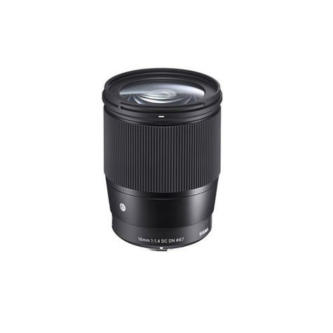 Sigma 16mm / f 1.4 dc dn c so - milc - 16/13 - objectif large - 0,25 m - micro four thirds,sony e - sony