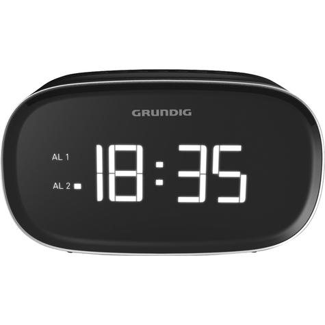 Grundig sonoclock 3000 - horloge - numérique - am,fm - 2 w - led - noir