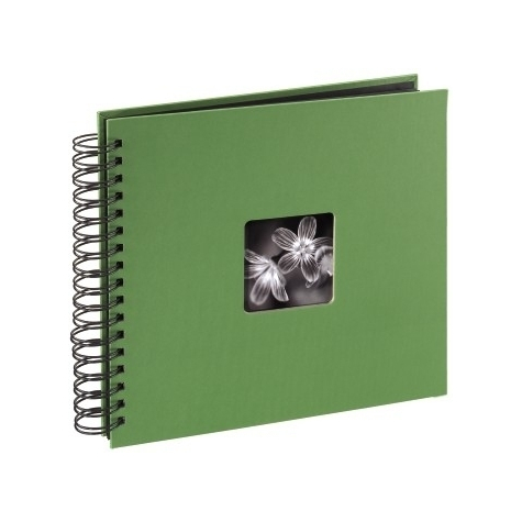 Hama fine art spiral album - apple-green - 26x24/50 - vert - 10 x 15 - 13 x 18 - 260 mm - 240 mm