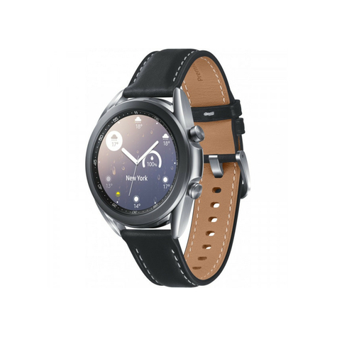 Samsung galaxy watch3 (r850) 41 mm, acier inoxydable, argent mystique