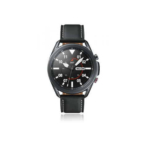 Samsung galaxy watch3 (r845) 45 mm lte, acier inoxydable, noir mystique