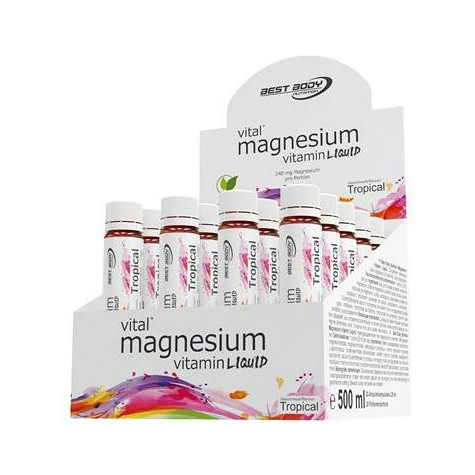 Best body nutrition magnesium, 20 x 25 ml ampullen