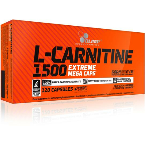 olimp l-carnitine 1500 extreme mega caps, 120 kapseln