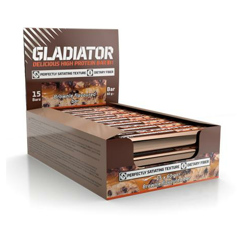 Olimp gladiator bar, 15 x 60 g riegel