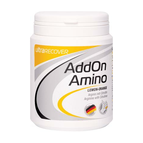 Ultra sports addon amino, 310 g dose, lemon-orange