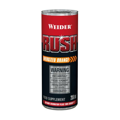 Joe weider rush rtd, 24 x 250 ml dose (pfandartikel)