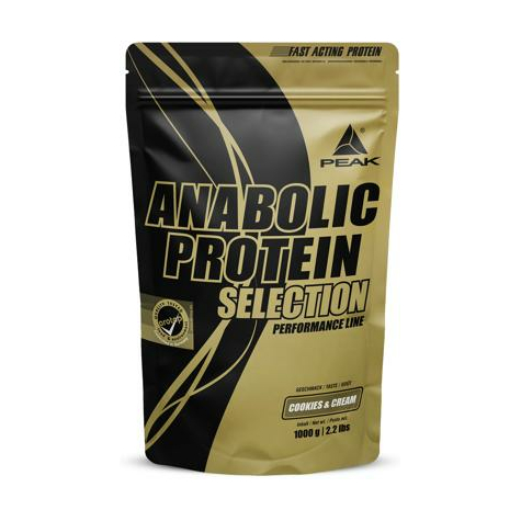 Peak performance anabolic protein selection, 1000 g beutel