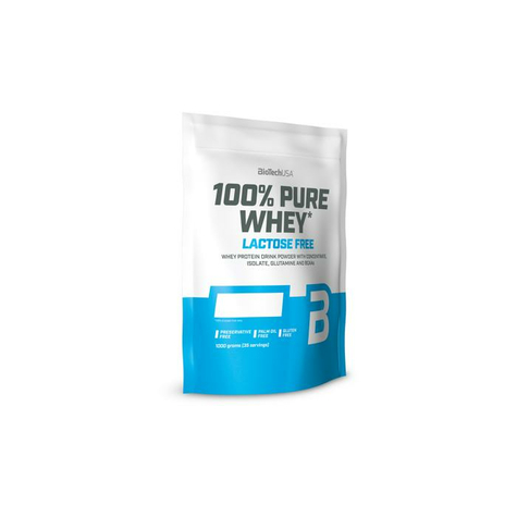 Biotech Usa 100% Pure Whey (Without Lactose), 1000 G Bag