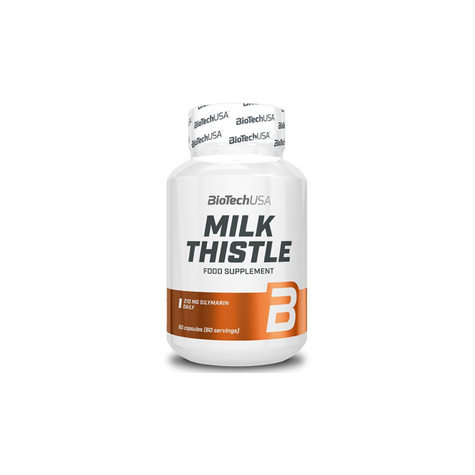 Biotech Usa Milk Thistle (Milk Thistle Extract) Capsules, 60 Capsules Dose