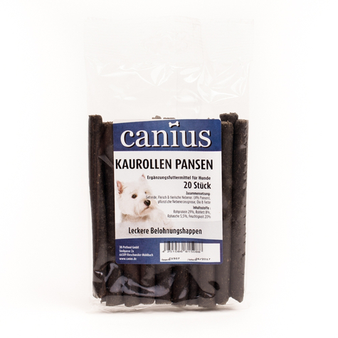 Canius Snacks,Canius Kaurollen Pansen  200 G