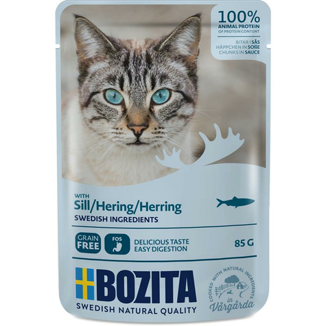 Bozita,Boz.Cat Hisoße Hering 85gp