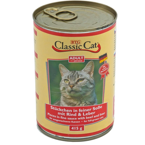 Classic Cat,Class.Cat Sauce Beef-Liver415gd
