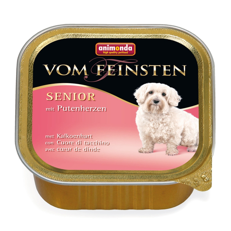 Animonda Hund Vom Feinsten,V.F. Senior Putenherz  150 G S