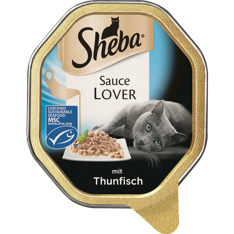Sheba,She.Sauce Lover Thunfisch 85gs